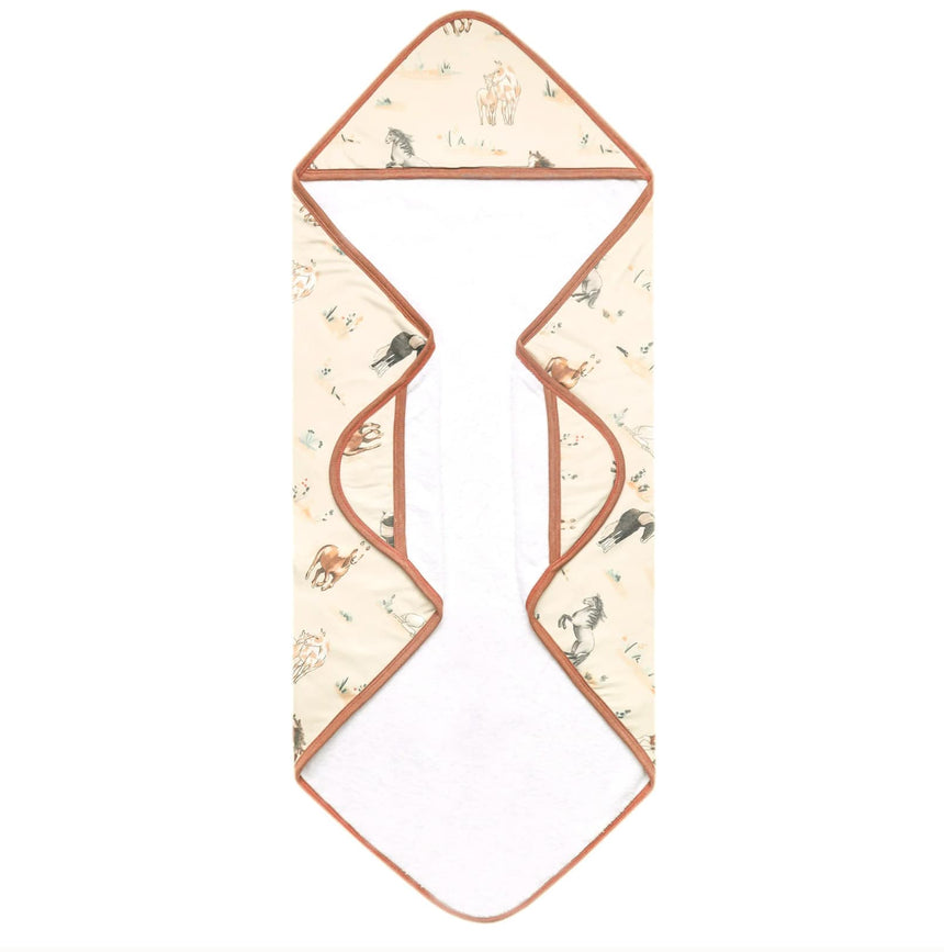 Serviette de Bain - Chevaux-Copper Pearl-CPL-X004H3NYFP-CLÉMENT