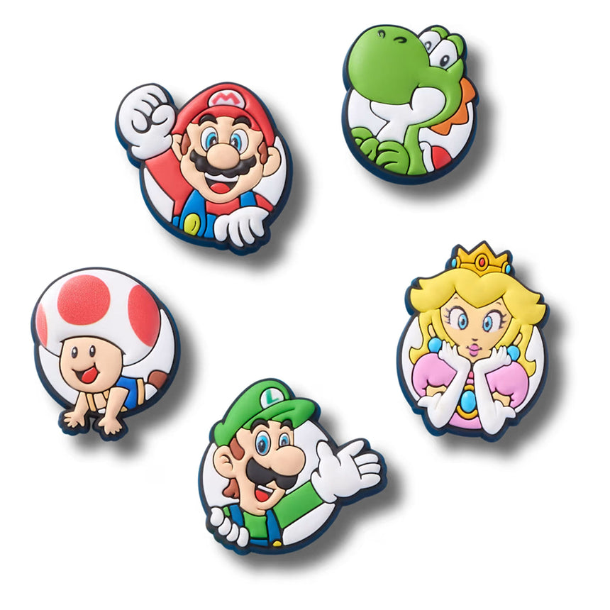 Paquet de 5 Jibbitz - Super Mario-Crocs-CR1-10017951-CLÉMENT