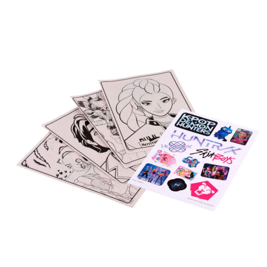Livre de coloriage K-POP Demon Hunters-Crayola-CRL-041690C000-CLÉMENT