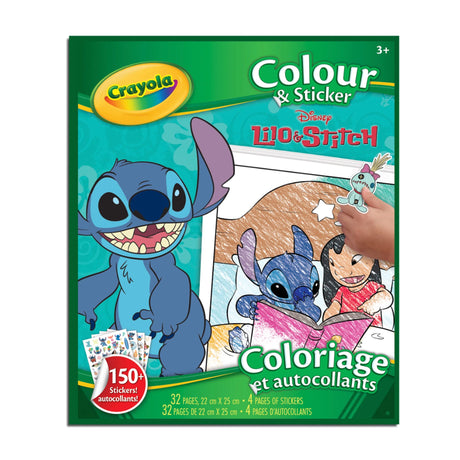 Coloriage Et Autocollants Lilo et Stitch-Crayola-CRL-04-3982-CLÉMENT