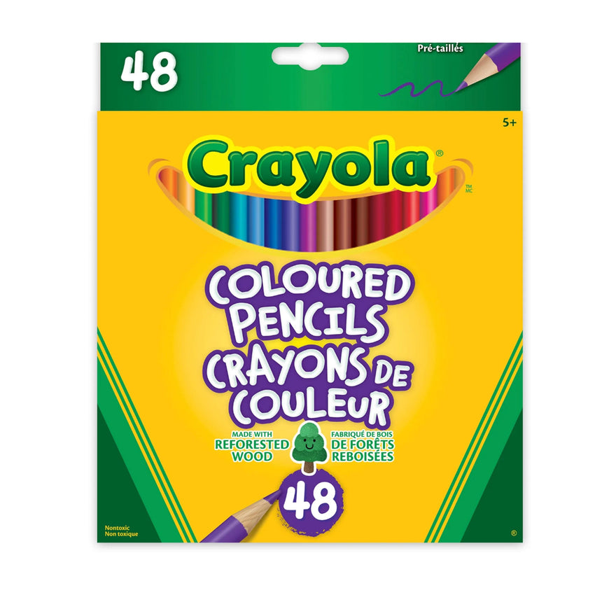 Crayons De Couleurs (48)-Crayola-CRL-67-2048-CLÉMENT