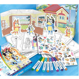Trousse D'Activités Crayola Sans Dégats Bluey-Crayola-CRL-75-1863-CLÉMENT