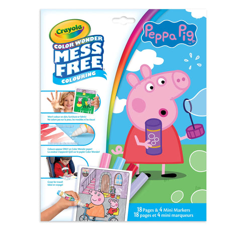 Ensemble de Coloriage - Peppa Pig-Crayola-CRL-75-3863-CLÉMENT