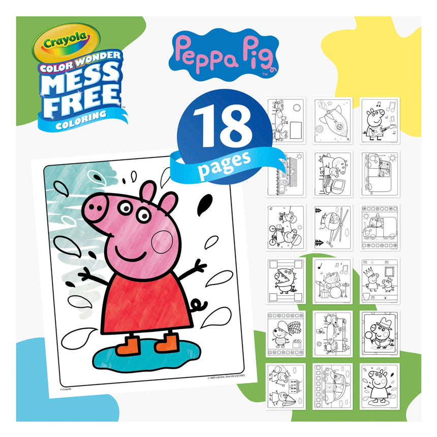 Ensemble de Coloriage - Peppa Pig-Crayola-CRL-75-3863-CLÉMENT