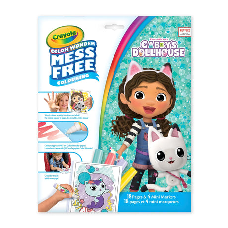 Ensemble de Coloriage Color Wonder - Gabby's Dollhouse-Crayola-CRL-75-3934-CLÉMENT