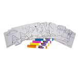 Ensemble de Puzzles Réutilisables Crayola Colorie et Efface de Bluey-Crayola-CRL-80-6942-CLÉMENT