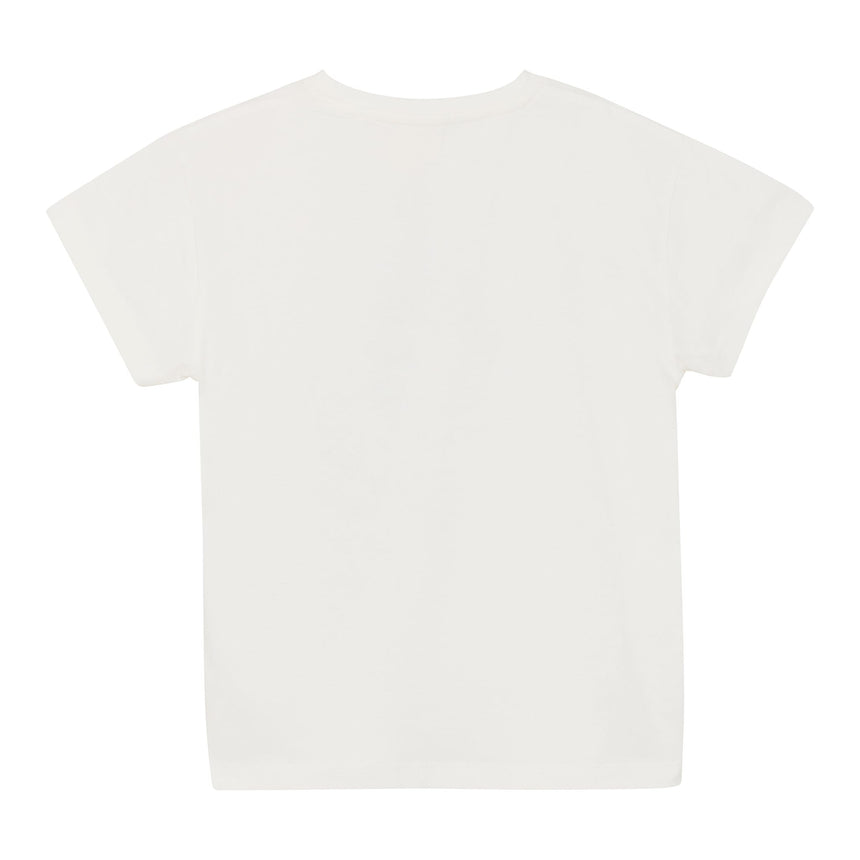 T-shirt Botte Cowgirl 4-14ans-Creamie-CRM-823128-1103-CLÉMENT