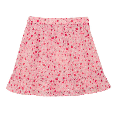 Jupe Dobby Fleurs 2-14ans-Creamie-Rose-2-CRM-823151-5506-CLÉMENT