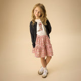 Jupe Structure Fleurs 2-14ans-Creamie-CRM-823153-1111-CLÉMENT