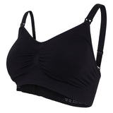 Soutien-Gorge d'Allaitement Rembourré Sans Coutures-Carriwell-Noir-S-CRW-3320-3323-CLÉMENT