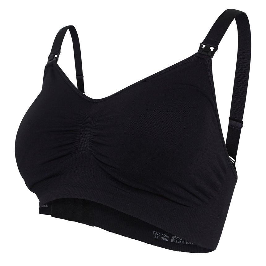 Soutien-Gorge d'Allaitement Rembourré Sans Coutures-Carriwell-Noir-S-CRW-3320-3323-CLÉMENT