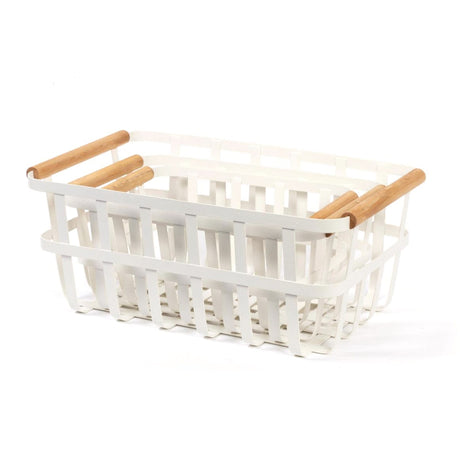 Ensemble (3) Paniers de Rangement - Blanc-Clement - Maison-CTG-52497-CLÉMENT