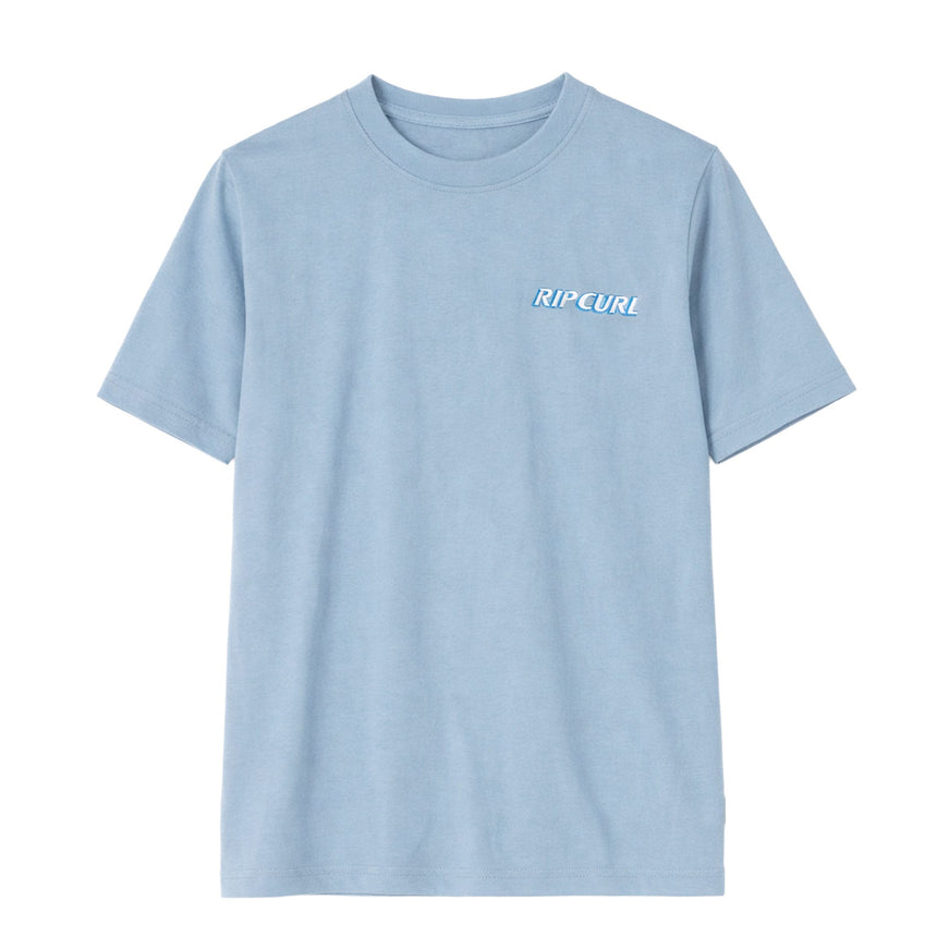 Tshirt Eternal Shred Logo 8-14ans-Rip Curl-Bleu-8-CUR-13OBTE-CLÉMENT