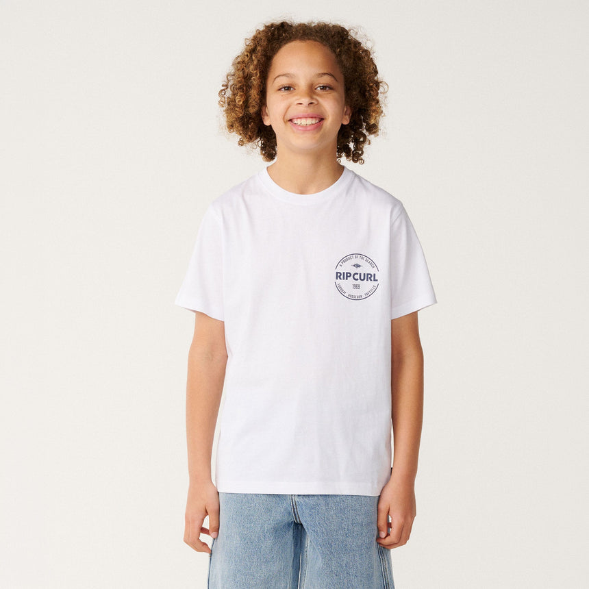 T-shirt Staple 8-14ans-Rip Curl-CUR-15IBTE-CLÉMENT