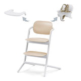 Chaise Haute 3-en-1 Lemo - Sable Blanc-Cybex-CYB-521003587-CLÉMENT