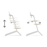 Chaise Haute 3-en-1 Lemo - Sable Blanc-Cybex-CYB-521003587-CLÉMENT