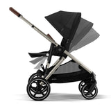 Poussette Gazelle S – Châssis Taupe avec siège Noir Moon-Cybex-CYB-522004955-CLÉMENT