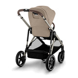 Poussette Gazelle S – Châssis couleur Taupe avec siège Amande/Beige-Cybex-CYB-522005249-CLÉMENT
