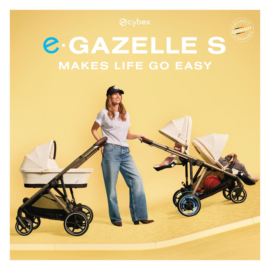 Poussette eGazelle S - Bleu Ocean-Cybex-CYB-524000533-CLÉMENT