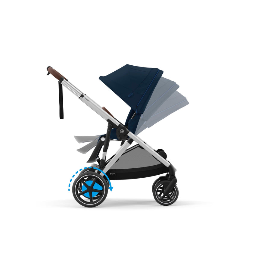 Poussette eGazelle S - Bleu Ocean-Cybex-CYB-524000533-CLÉMENT