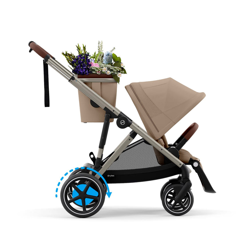 Poussette eGazelle S - Amande-Cybex-CYB-524000551-CLÉMENT