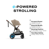 Poussette eGazelle S - Amande-Cybex-CYB-524000551-CLÉMENT