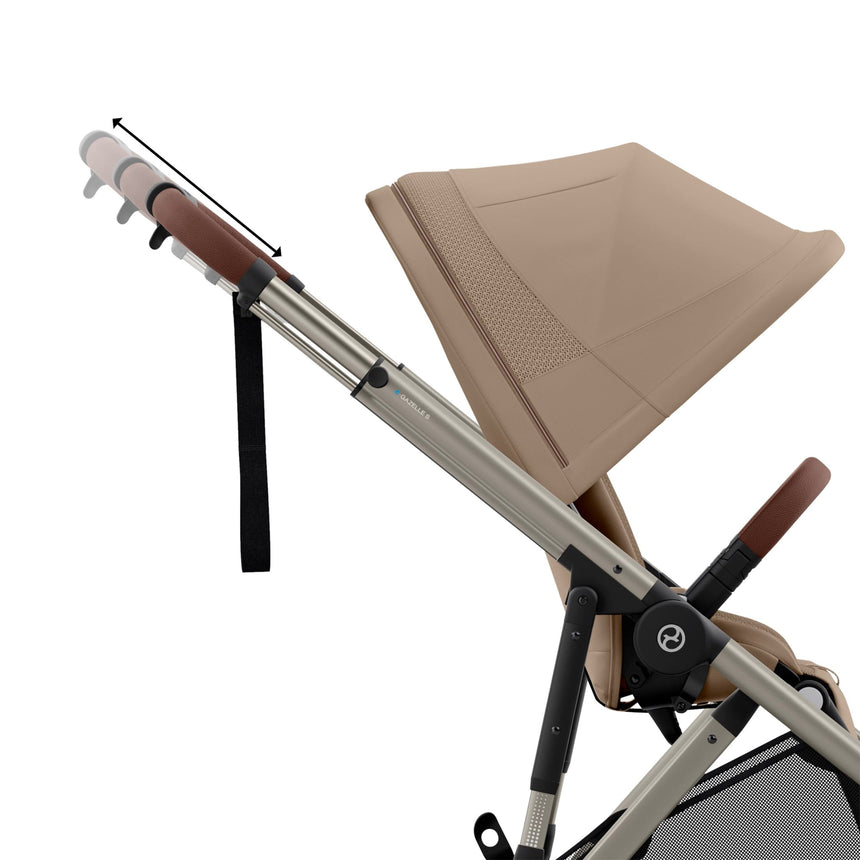 Poussette eGazelle S - Amande-Cybex-CYB-524000551-CLÉMENT