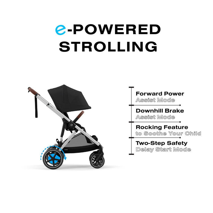 Poussette eGazelle S - Noir-Cybex-CYB-524000553-CLÉMENT