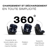 Siège d'Auto Callisto G 360 Rotatif - Ocean Blue-Cybex-CYB-524000602-CLÉMENT