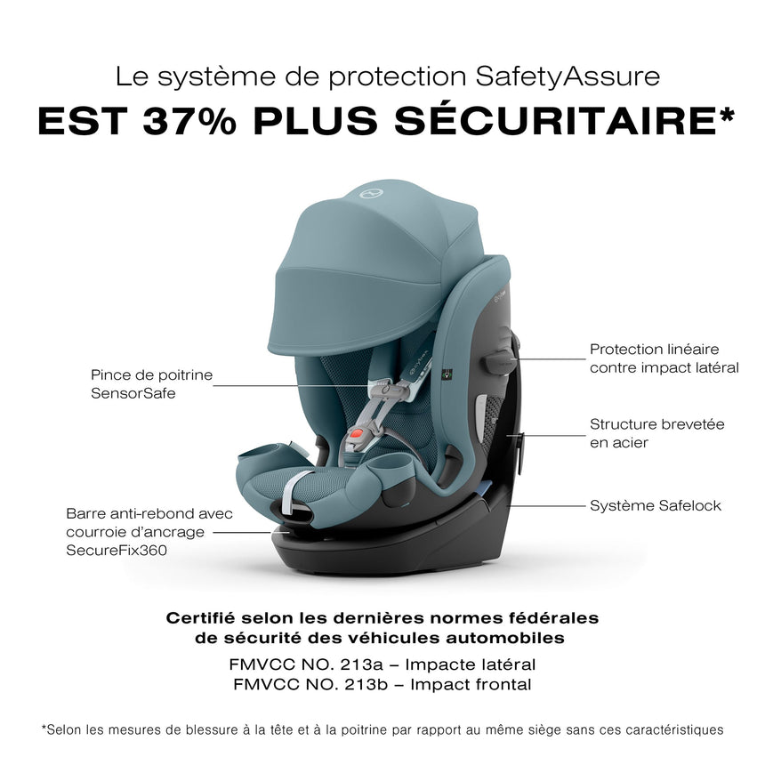 Siège d'Auto Callisto G 360 Rotatif - Stormy Blue-Cybex-CYB-524000603-CLÉMENT