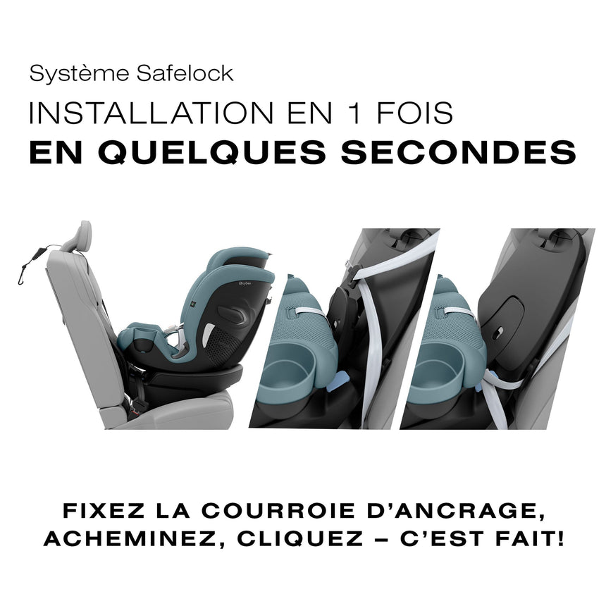 Siège d'Auto Callisto G 360 Rotatif - Stormy Blue-Cybex-CYB-524000603-CLÉMENT
