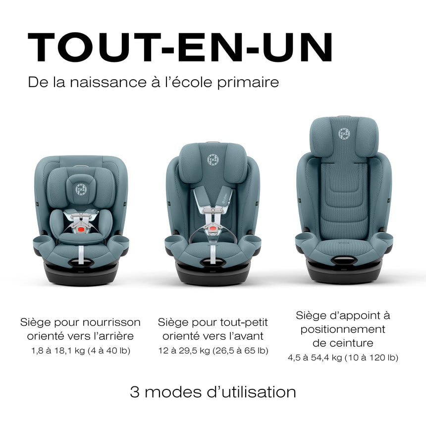 Siège d'Auto Callisto G 360 Rotatif - Stormy Blue-Cybex-CYB-524000603-CLÉMENT