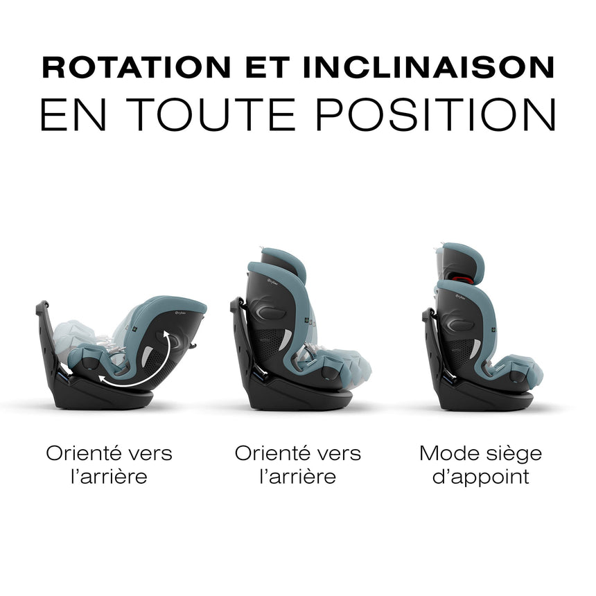Siège d'Auto Callisto G 360 Rotatif - Stormy Blue-Cybex-CYB-524000603-CLÉMENT