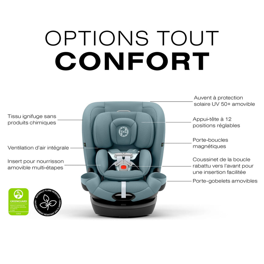 Siège d'Auto Callisto G 360 Rotatif - Stormy Blue-Cybex-CYB-524000603-CLÉMENT