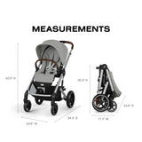 Poussette Balios S Lux - Gris-Cybex-CYB-524001185-CLÉMENT