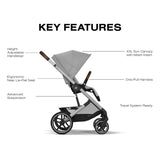 Poussette Balios S Lux - Gris-Cybex-CYB-524001185-CLÉMENT