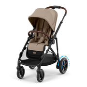 Poussette eGazelle S - Noir / Amande-Cybex-CYB-524001219-CLÉMENT