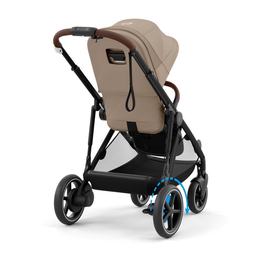Poussette eGazelle S - Noir / Amande-Cybex-CYB-524001219-CLÉMENT