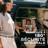 Siège Auto Rotatif Aton G Swivel - Amande-Cybex-CYB-524002647-CLÉMENT