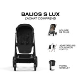 Poussette Balios S Lux - Brun Chocolat-Cybex-CYB-525000119-CLÉMENT