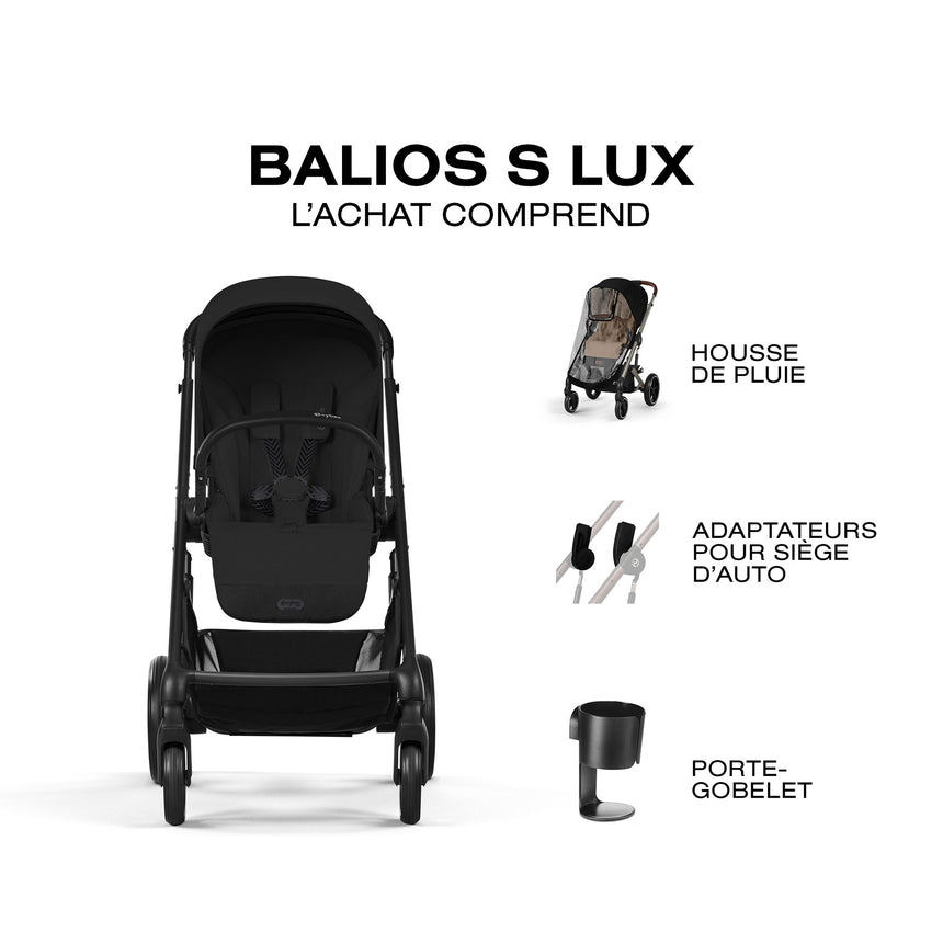 Poussette Balios S Lux - Brun Chocolat-Cybex-CYB-525000119-CLÉMENT