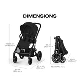 Poussette Balios S Lux - Brun Chocolat-Cybex-CYB-525000119-CLÉMENT