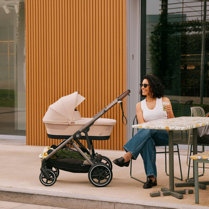Poussette Egazelle S - Taupe/Brun Chocolat-Cybex-CYB-525000179-CLÉMENT