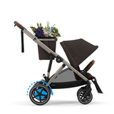 Poussette Egazelle S - Taupe/Brun Chocolat-Cybex-CYB-525000179-CLÉMENT
