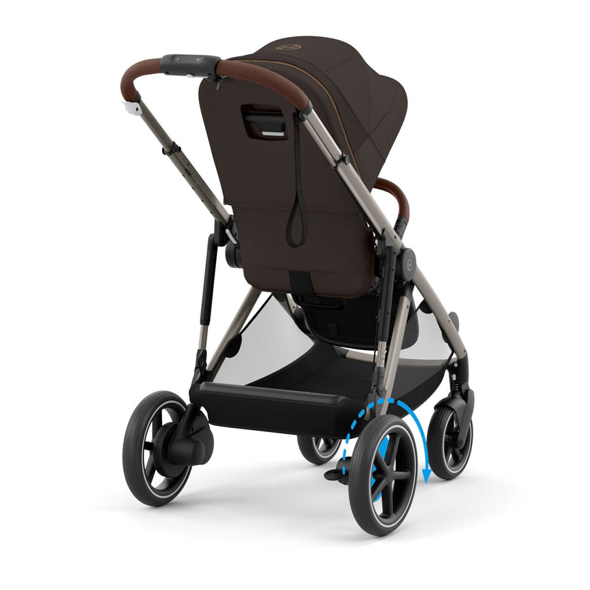 Poussette Egazelle S - Taupe/Brun Chocolat-Cybex-CYB-525000179-CLÉMENT