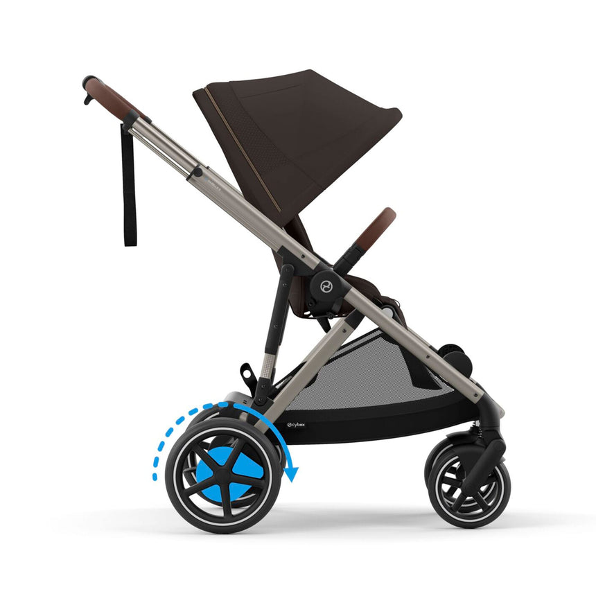 Poussette Egazelle S - Taupe/Brun Chocolat-Cybex-CYB-525000179-CLÉMENT