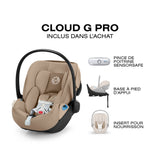 Siège Auto Cloud G Pro - Gris Stone-Cybex-CYB-525000611-CLÉMENT