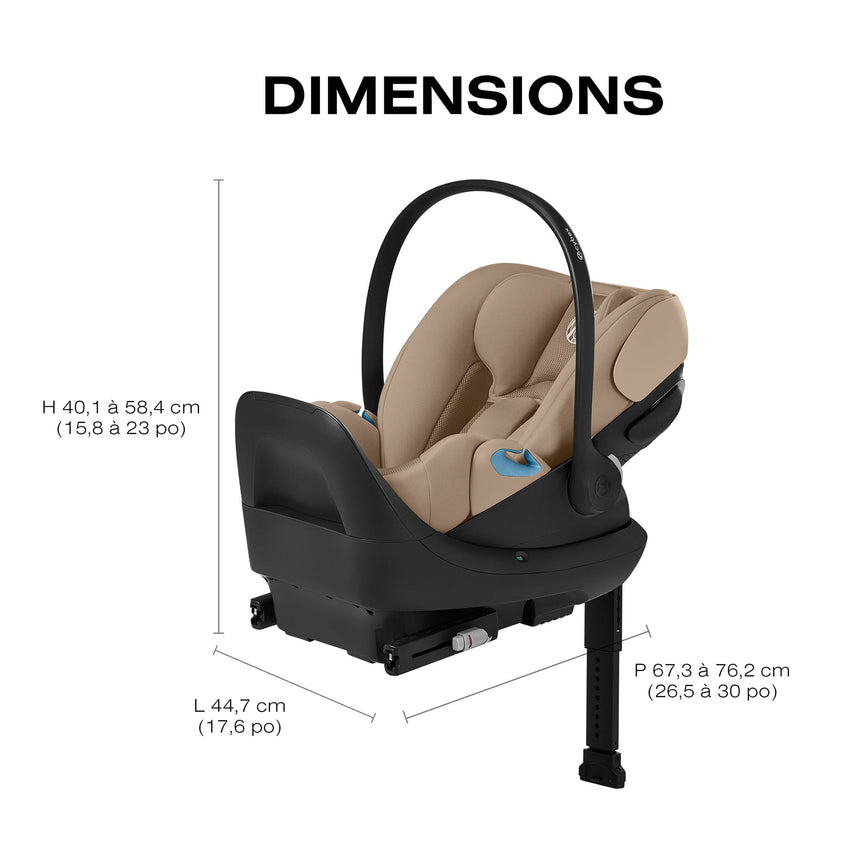 Siège Auto Cloud G Pro - Gris Stone-Cybex-CYB-525000611-CLÉMENT