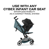 Poussette de voyage ultra légère LIBELLE - Bleu-Cybex-CYB-526000957-CLÉMENT