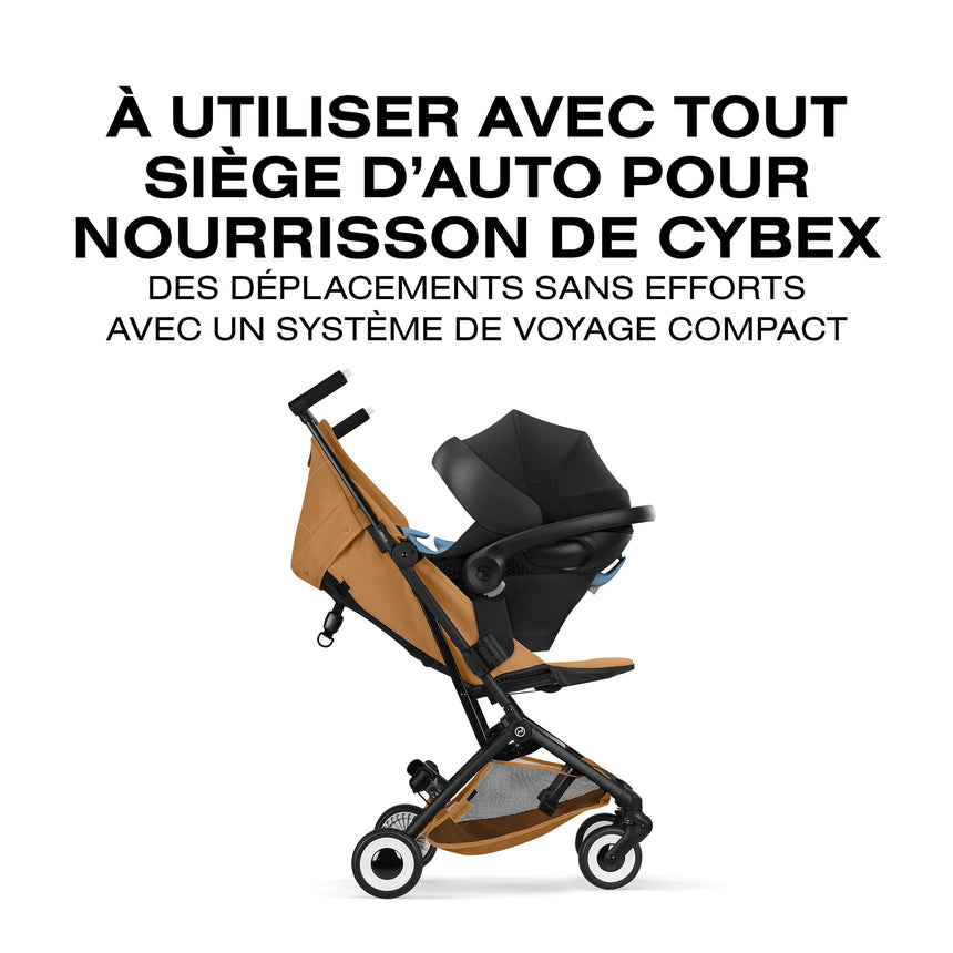 Poussette de voyage ultra légère LIBELLE - Rose-Cybex-CYB-526000969-CLÉMENT